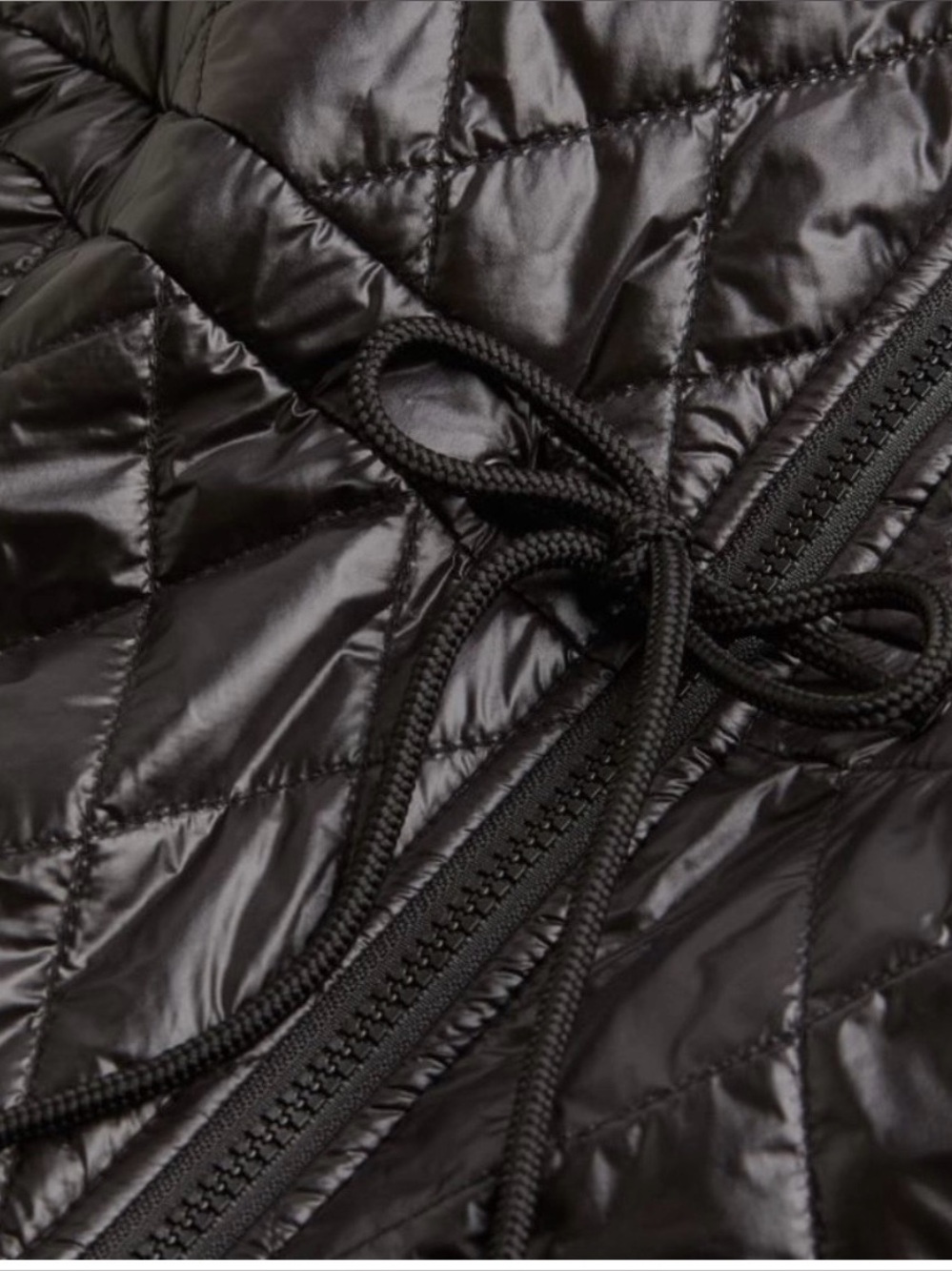 H&M Water-Repellent Quilted Snow Suit Black NEW - Picture 8 of 13